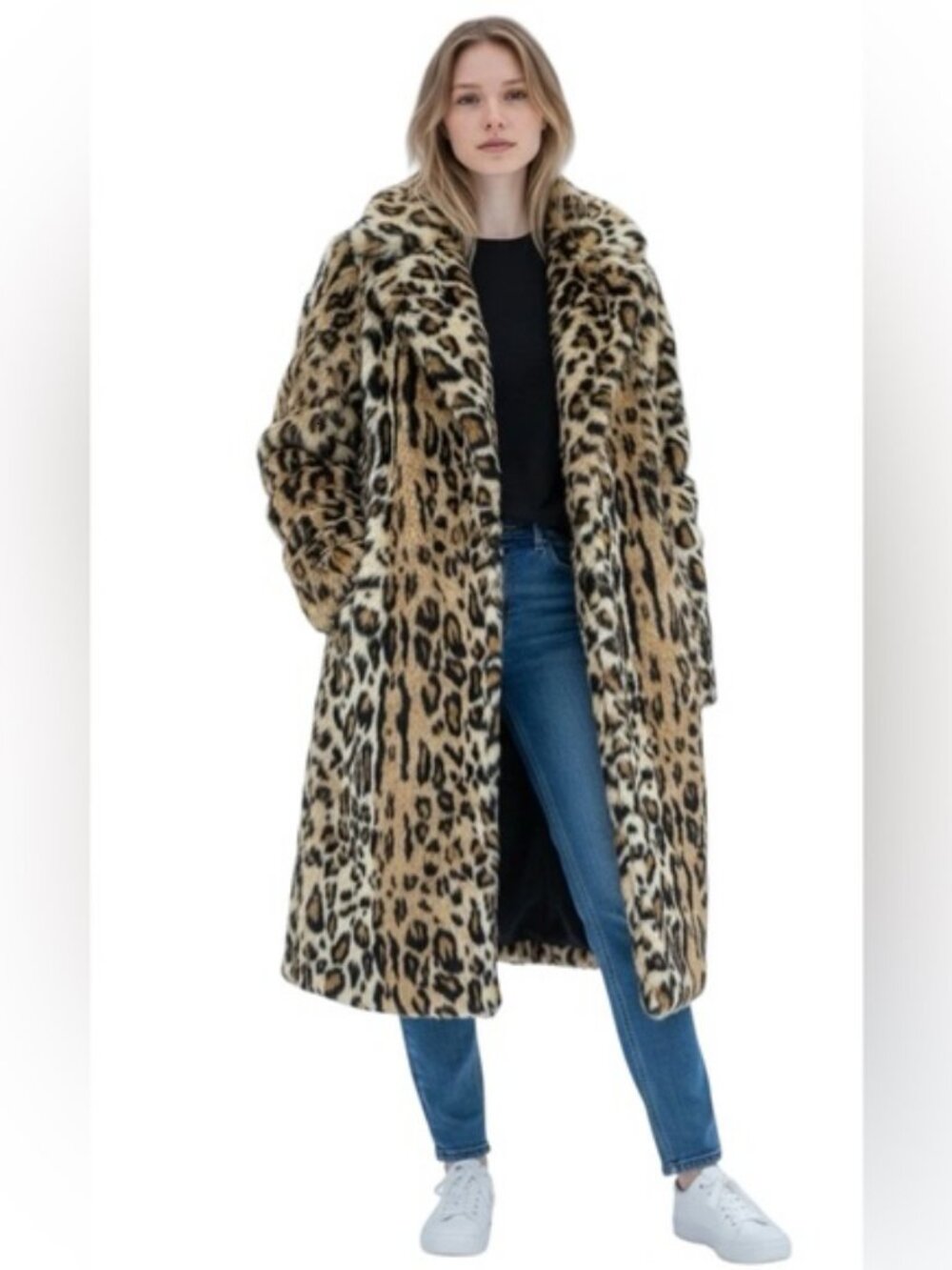 Free People Chloe Leopard Print
